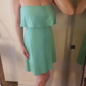 NWOT Mint green strapless dress by Awesomeness